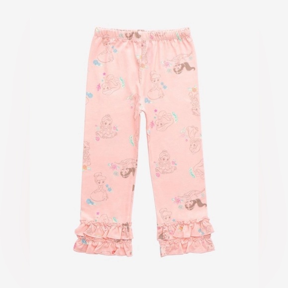 Boxlunch exclusive Our Universe Disney toddler princess ruffle pants leggings - Picture 1 of 6